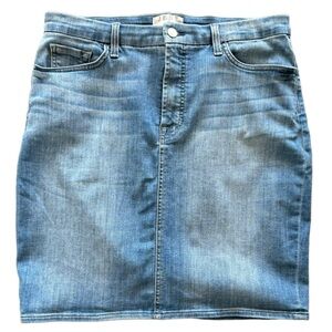 Jen7 by 7 For All Mankind Denim Skirt Size 14